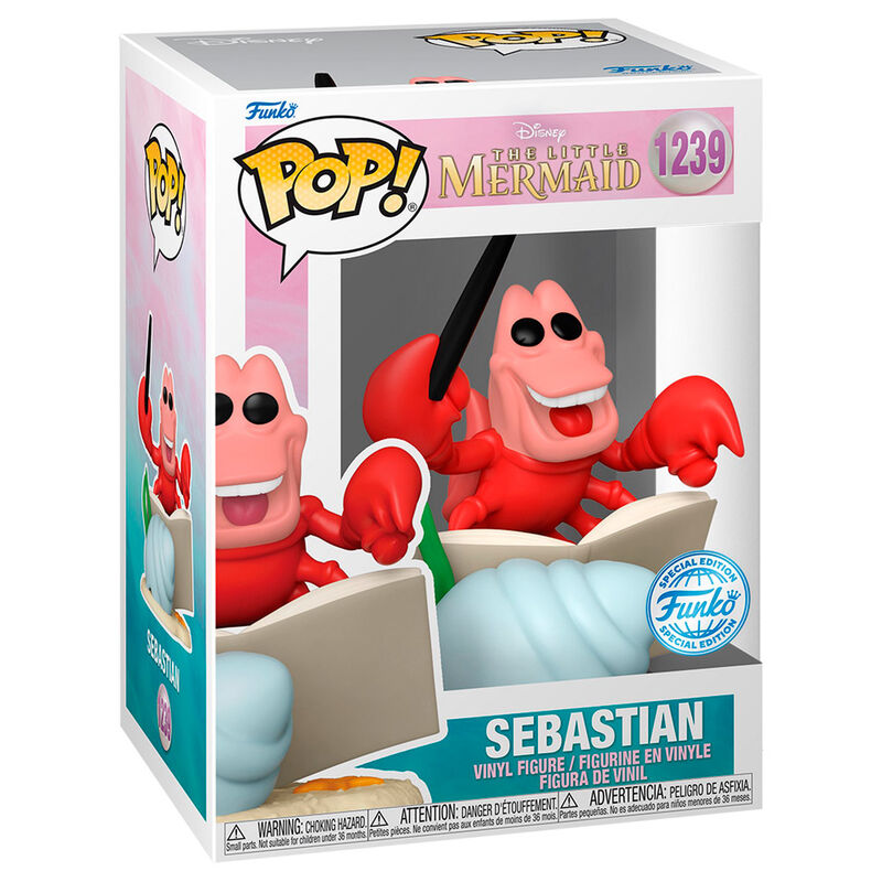 POP figure Disney Little Mermaid Sebastian Exclusive 2