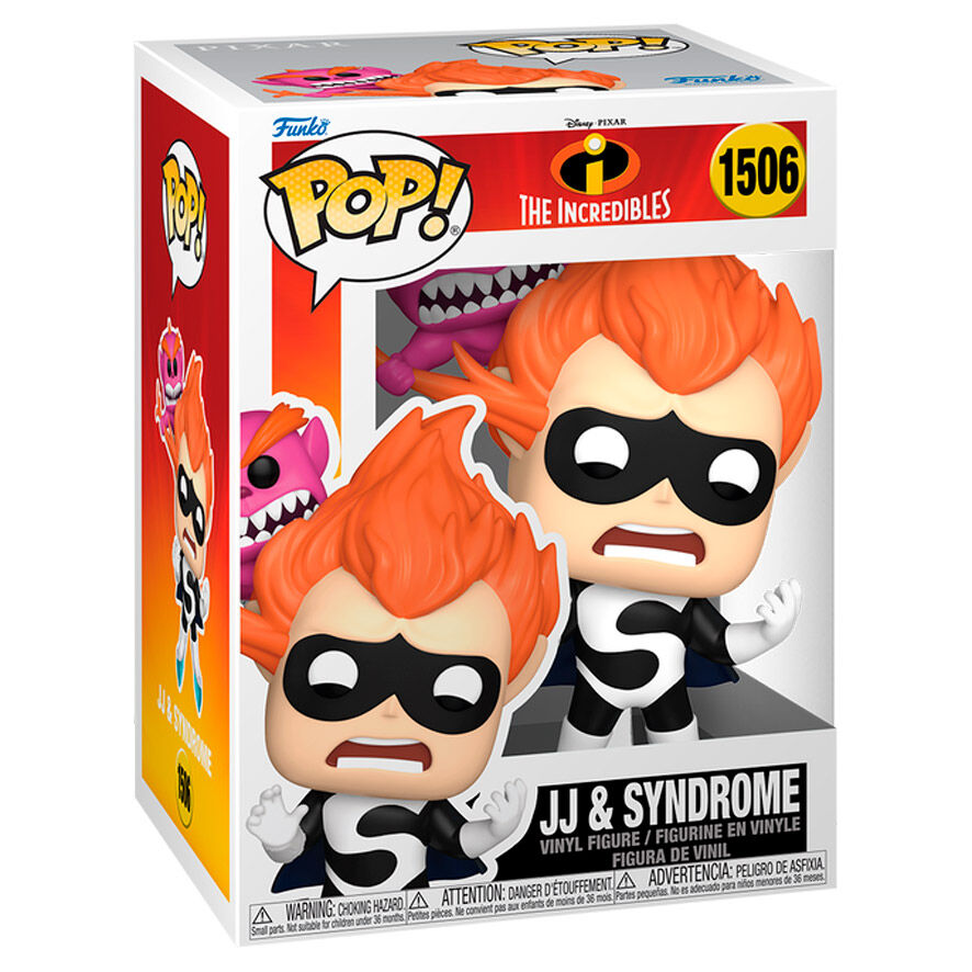 POP figure The Incredibles JJ & Syndrome 1