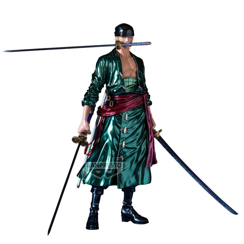 One Piece Roronoa Zoro Premium The Metallic figure 30cm 1
