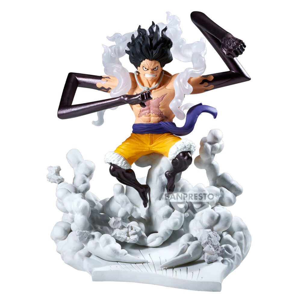 One Piece Monkey D Luffy Gear 4 Senkokkei figure 15cm 1