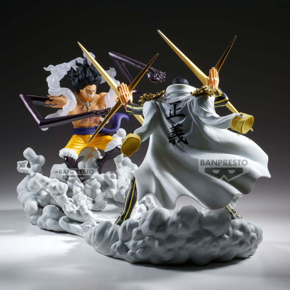 One Piece Monkey D Luffy Gear 4 Senkokkei figure 15cm 3
