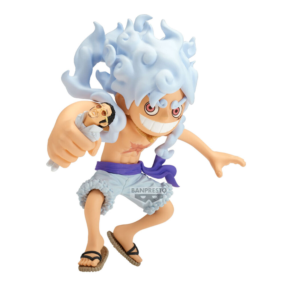 One Piece Monkey D. Luffy vs Borsalino Mega World Collectable figure 13cm 1