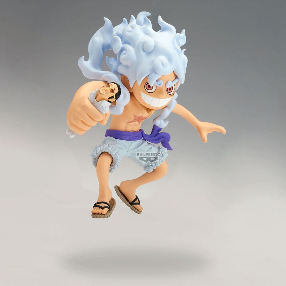 One Piece Monkey D. Luffy vs Borsalino Mega World Collectable figure 13cm 2