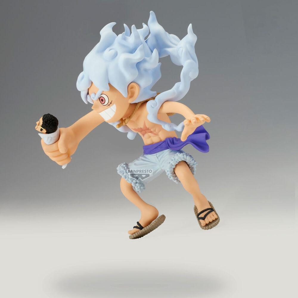 One Piece Monkey D. Luffy vs Borsalino Mega World Collectable figure 13cm 3