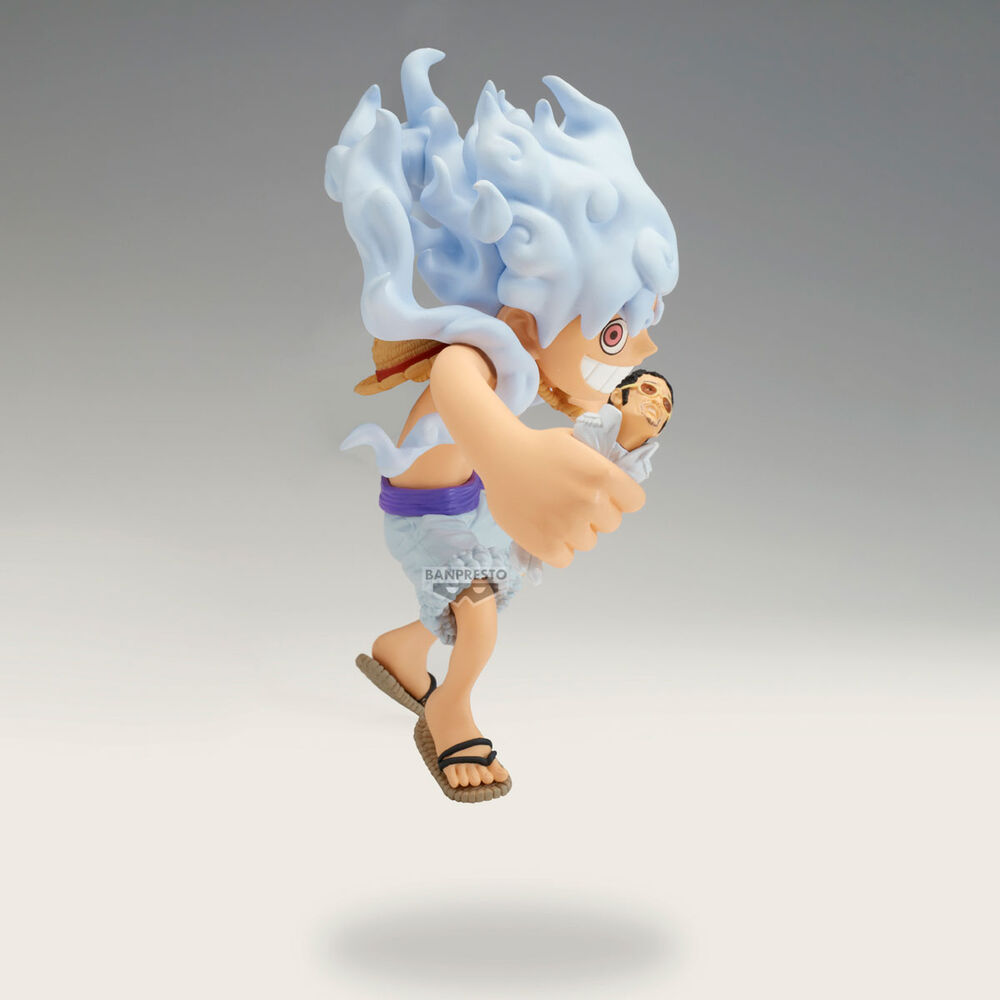 One Piece Monkey D. Luffy vs Borsalino Mega World Collectable figure 13cm 4