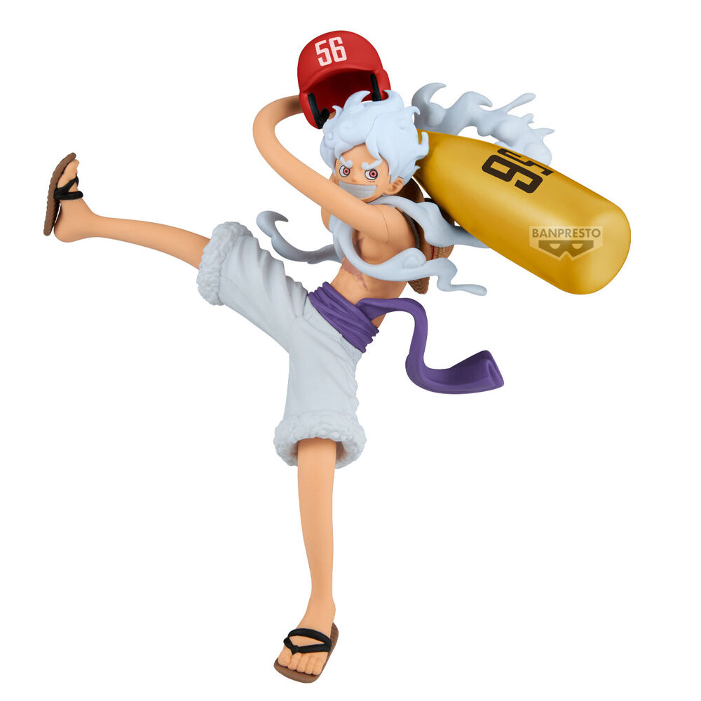 One Piece Monkey D. Luffy Gear 5 Battle Record figure 17cm 1