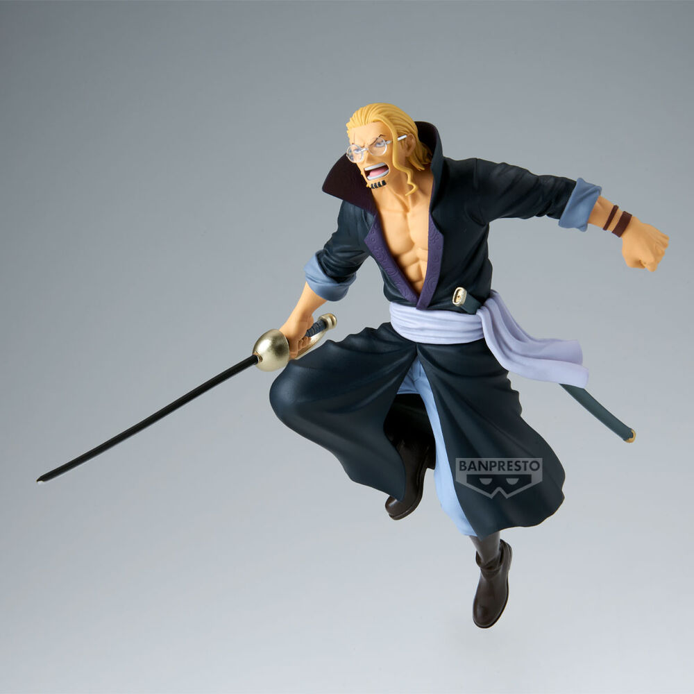 One Piece Silvers Rayleight Battle Record figure 16cm 2
