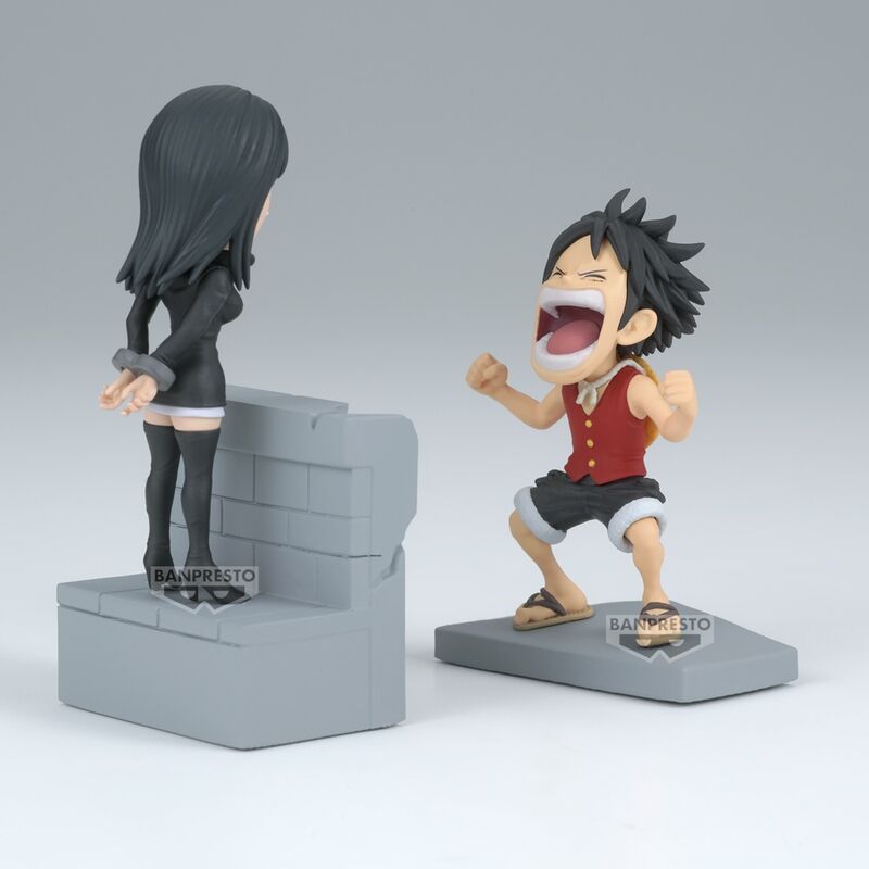 One Piece Luffy & Nico Robin World Collectable figure 10cm 7
