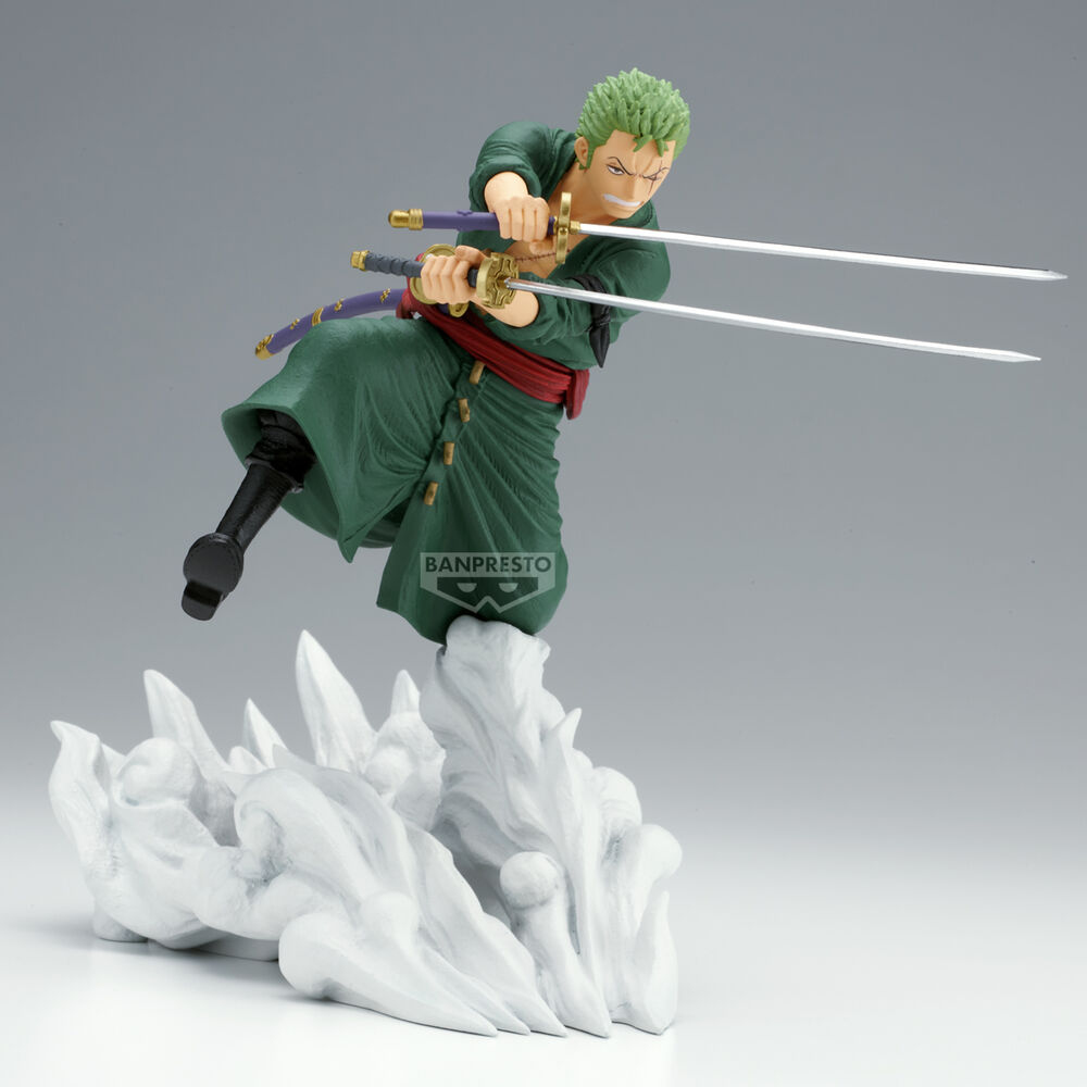 One Piece Roronoa Zoro Senkozekkei figure 15cm 2