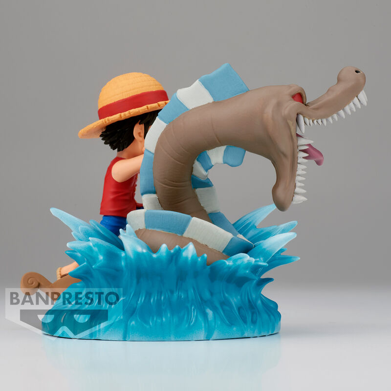 One Piece Log Stories Monkey D Luffy vs Local Sea figure 7cm 2