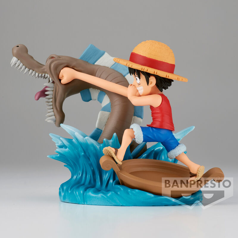 One Piece Log Stories Monkey D Luffy vs Local Sea figure 7cm 3