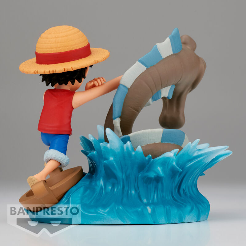 One Piece Log Stories Monkey D Luffy vs Local Sea figure 7cm 4