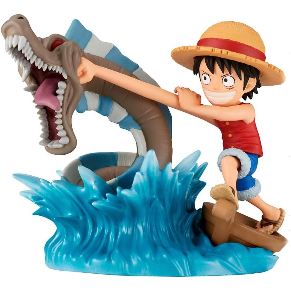 One Piece Log Stories Monkey D Luffy vs Local Sea figure 7cm 5