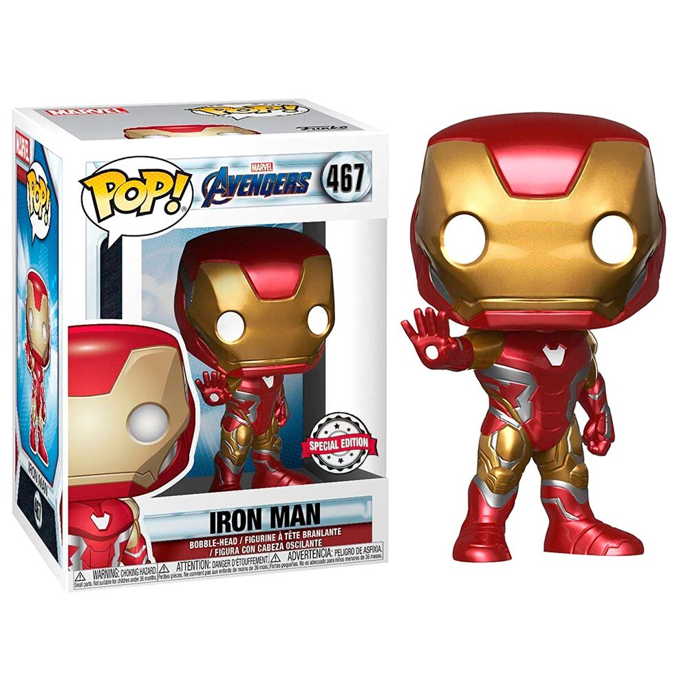 POP figure Marvel Avengers Endgame Iron Man Exclusive 1