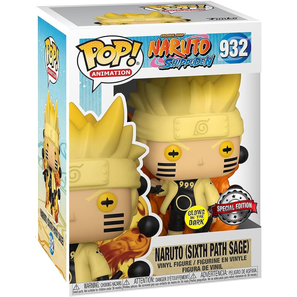 POP figure Naruto Uzumaki Naruto Six Path Sage Glow 3