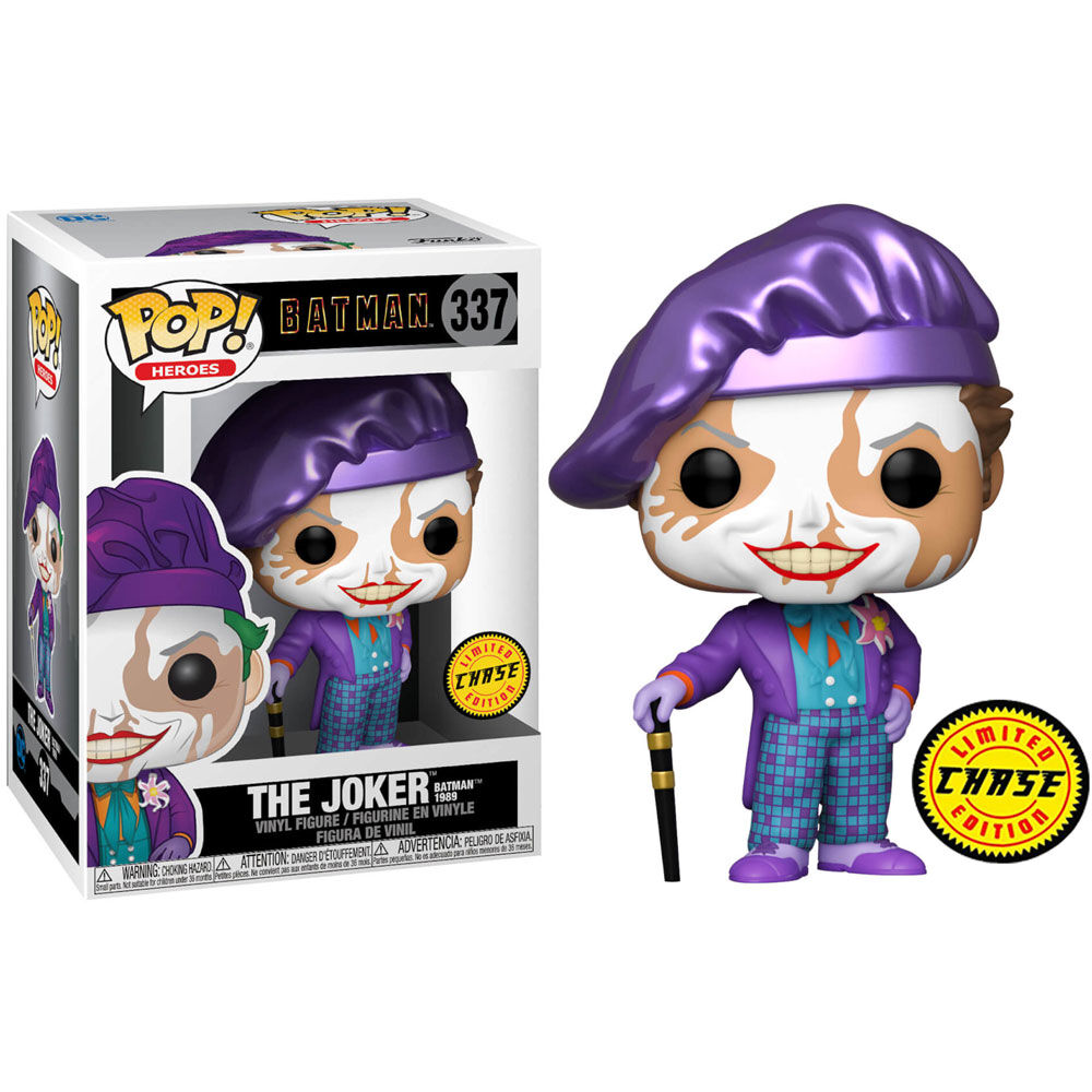 POP figure DC Comics Batman 1989 Joker with Hat Chase 1