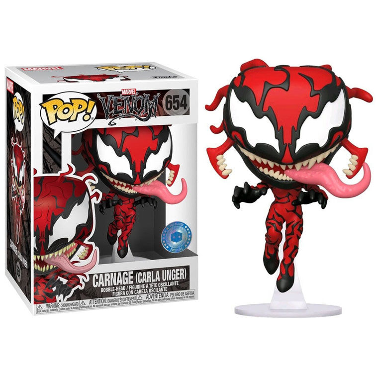 POP figure Marvel Comics Carla Unger Carnage Exclusive 3