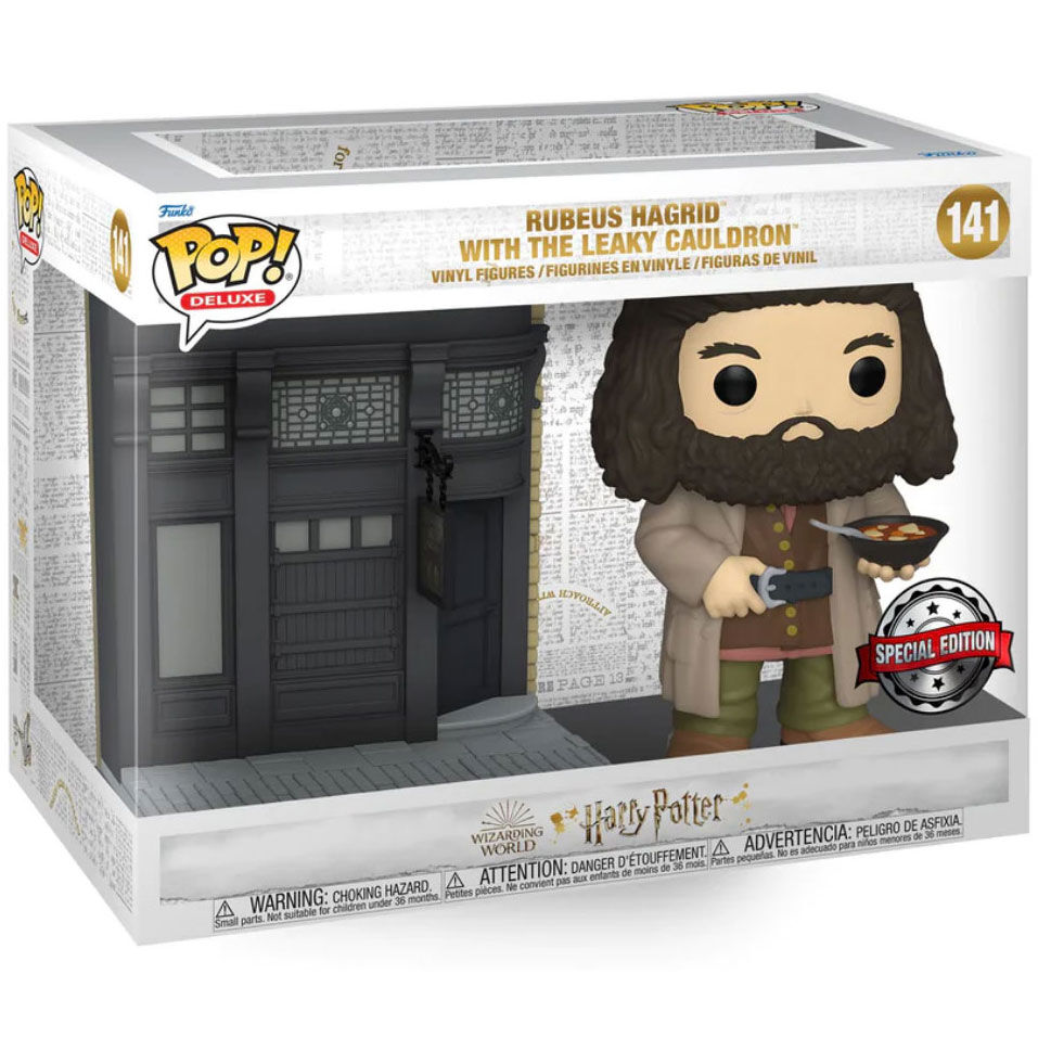 POP figure Harry Potter Diagon Alley Rubeus Hagrid The Leaky Cauldron Exclusive 1