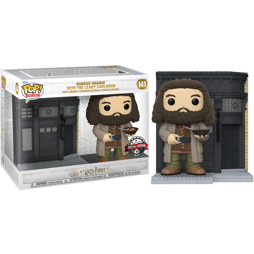 POP figure Harry Potter Diagon Alley Rubeus Hagrid The Leaky Cauldron Exclusive 2