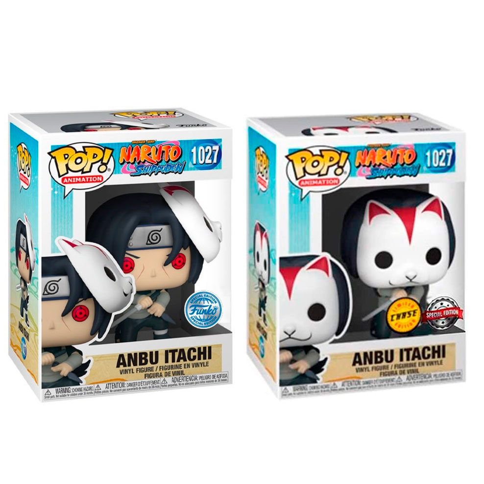 POP figure Naruto Shippuden Anbu Itachi 5 + 1 Chase Exclusive 1