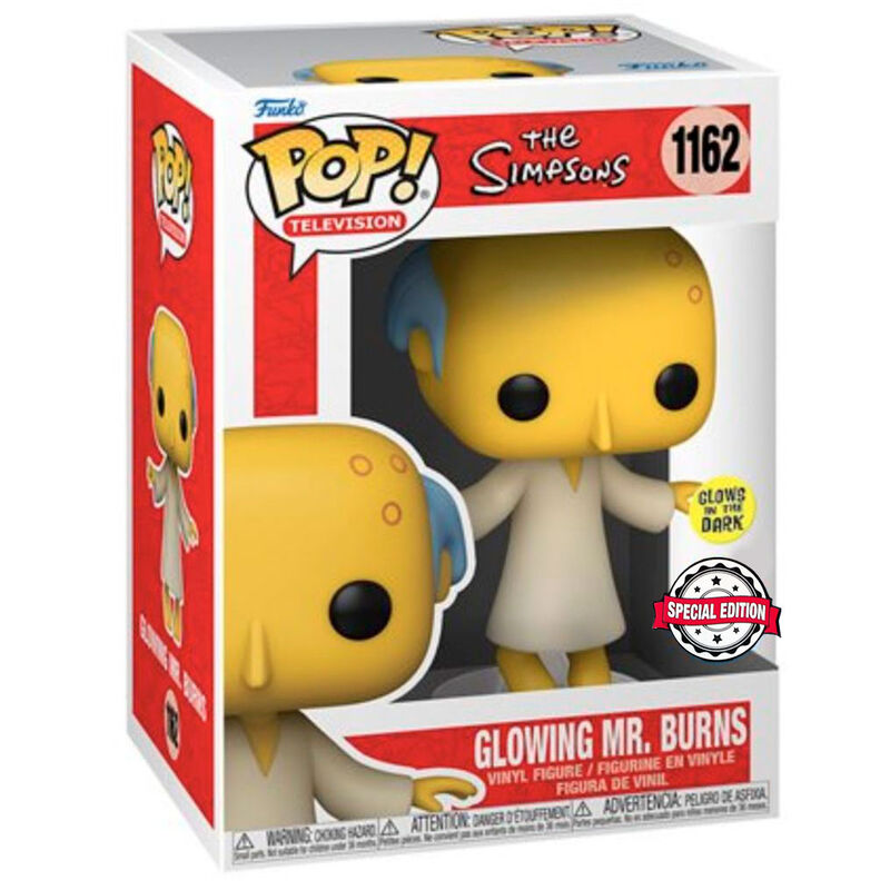 POP figure Simpsons Glowing Mr. Burns Exclusive 1
