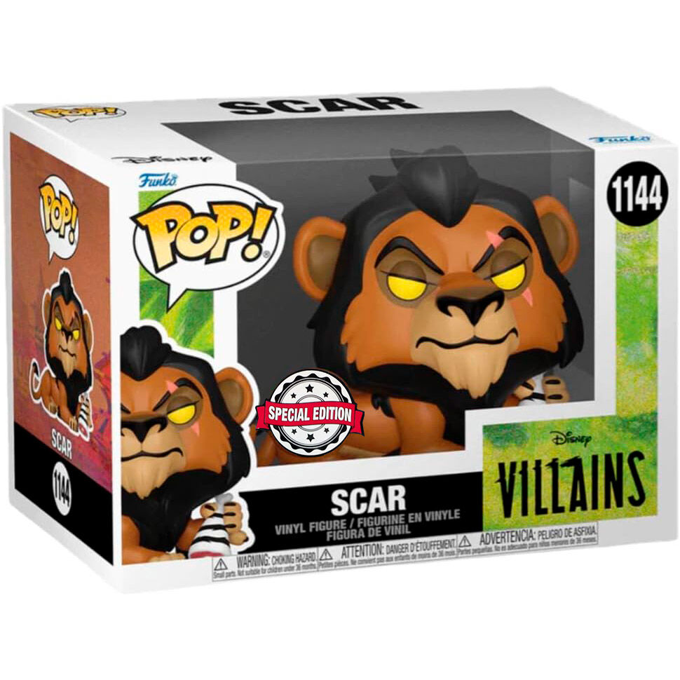 POP figure Disney Villains The Lion King Scar Exclusive 1