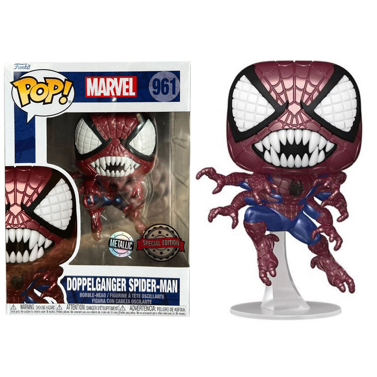 POP figure Marvel Doppelganger Spiderman Exclusive 1