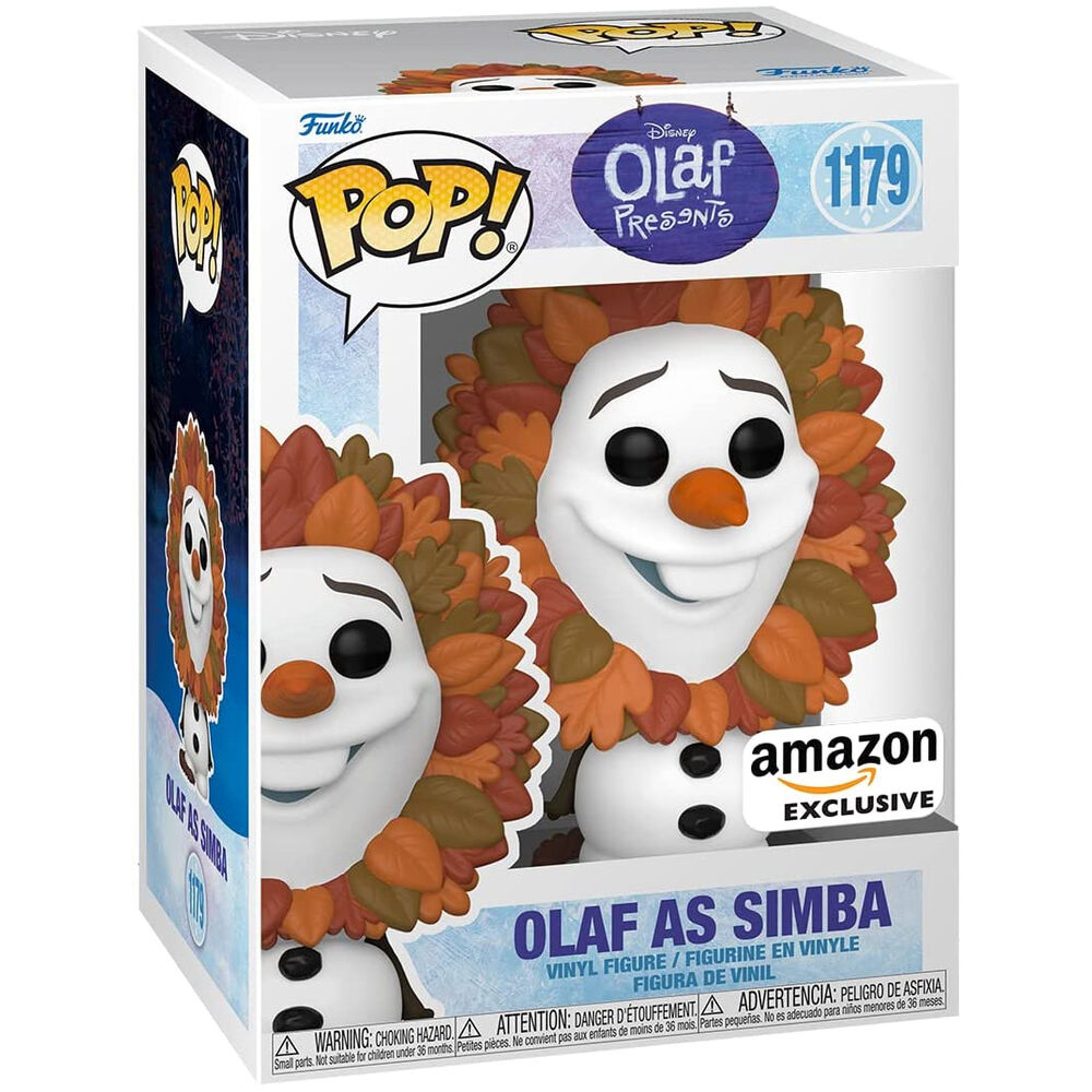 POP figure Disney Olaf Present Olaf as Simba Exclusive 2