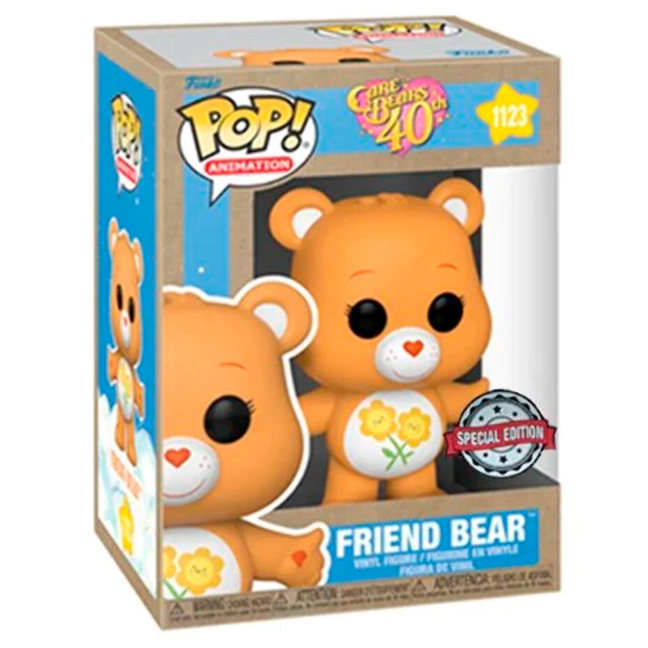 POP figure Care Bears 40th Anniversary Friend Bear Exclusive 2