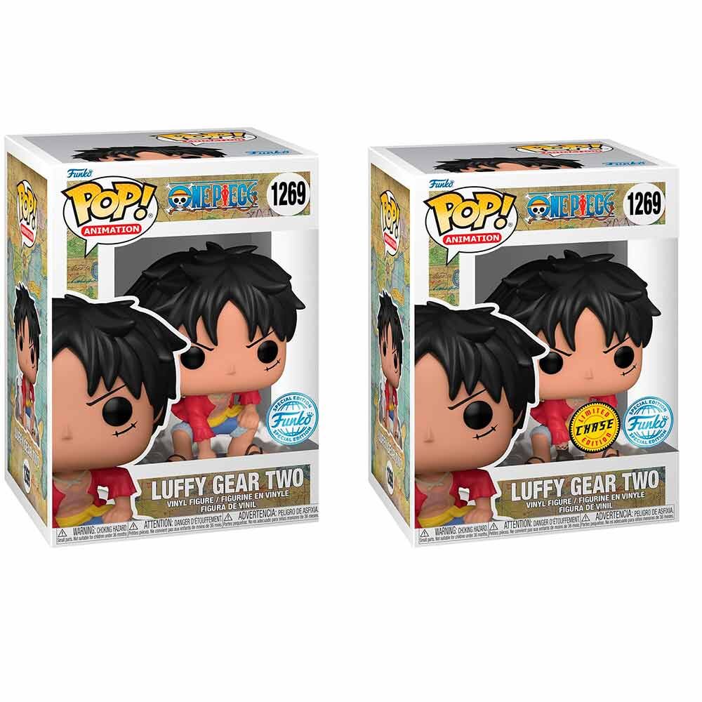 POP figure One Piece Luffy Gear Two 5 + 1 Chase Exclusive 1
