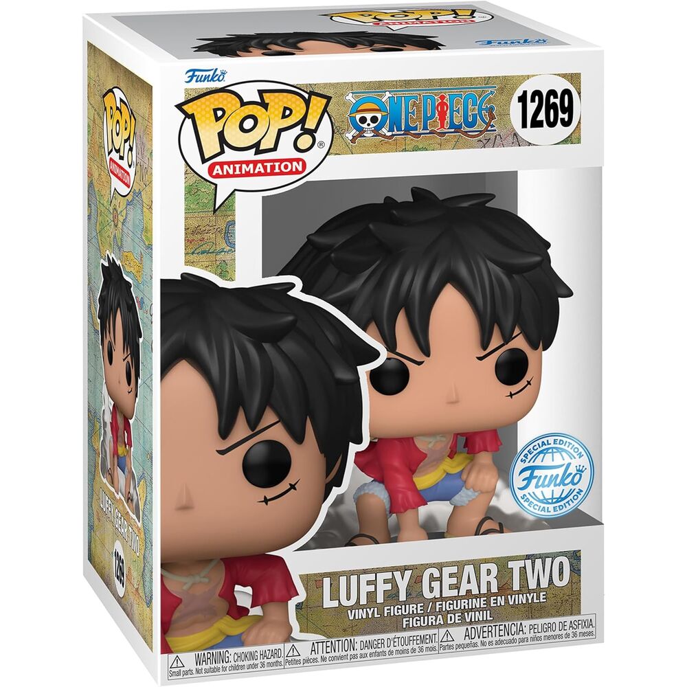 POP figure One Piece Luffy Gear Two 5 + 1 Chase Exclusive 2