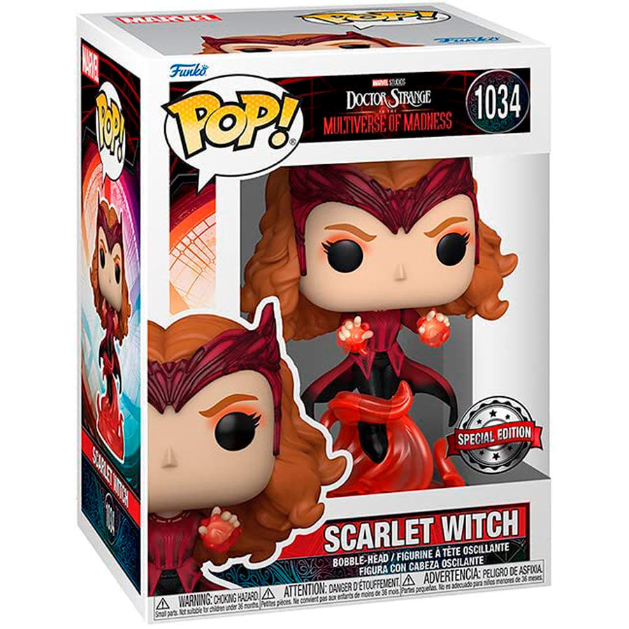 POP figure Marvel Doctor Strange Multiverse of Madness Scarlet Witch Exclusive 2