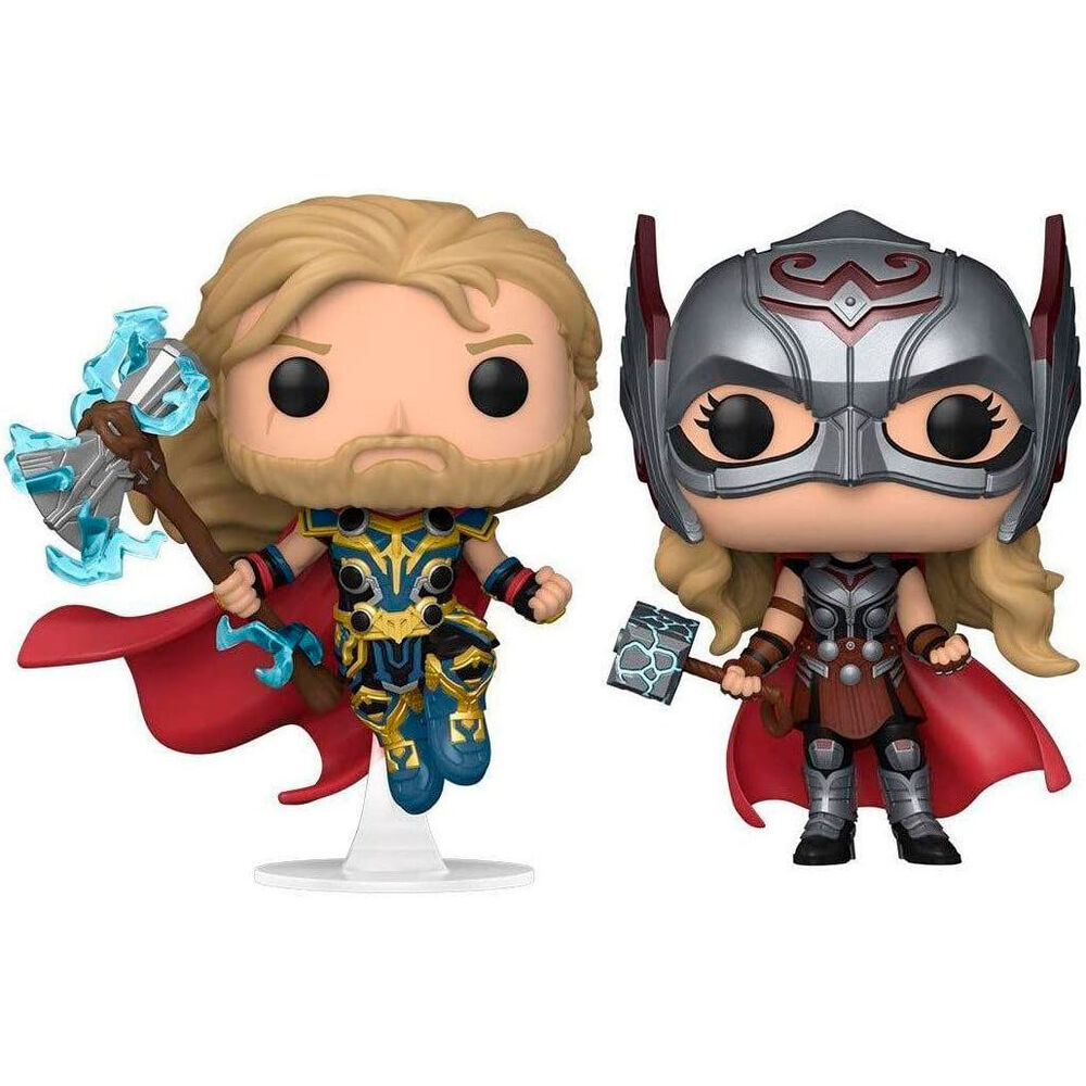 POP pack 2 figures Marvel Thor Love and Thunder Thor & Mighty Thor Exclusive 1