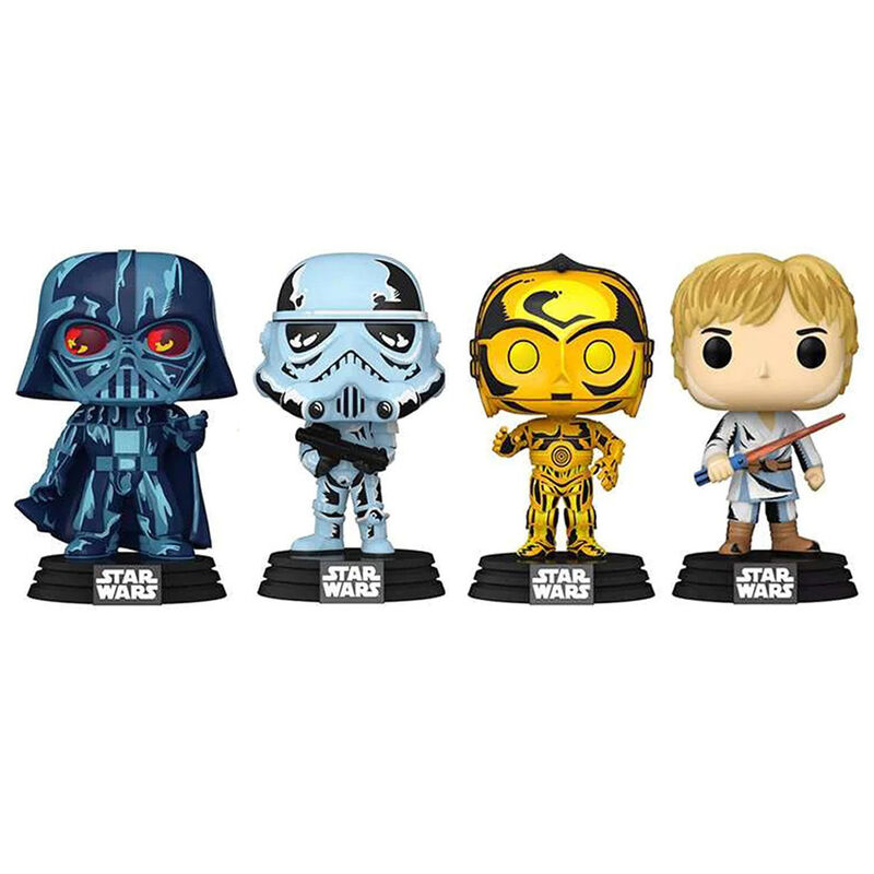 POP pack 4 figures Star Wars Exclusive 2