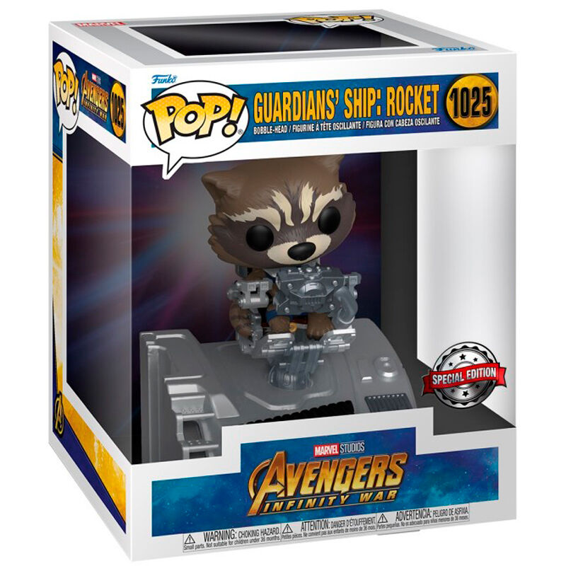 POP figure Deluxe Marvel Guardians of the Galaxy Guardians Ship Rocket Exclusive 1