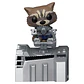 POP figure Deluxe Marvel Guardians of the Galaxy Guardians Ship Rocket Exclusive - Thumbnail 2