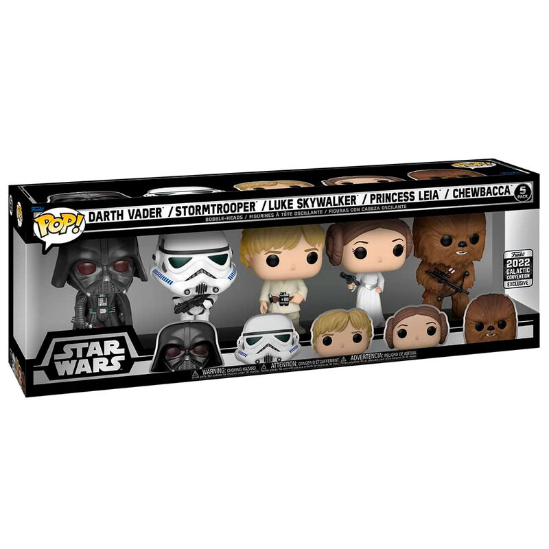 POP pack 5 figures Star Wars Classics Exclusive 1