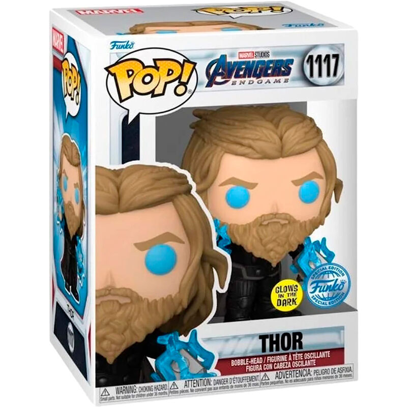 POP figure Marvel Los Vengadores Avengers Endgame Thor Exclusive 1