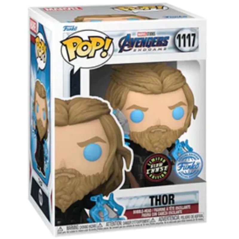 POP figure Marvel Los Vengadores Avengers Endgame Thor Exclusive Chase 1