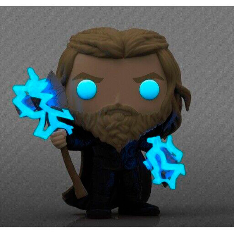 POP figure Marvel Los Vengadores Avengers Endgame Thor Exclusive Chase 2
