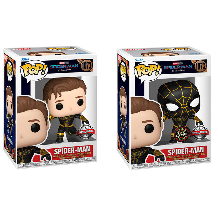POP figure Marvel Spider-Man No Way Home Spider-Man Exclusive 5 + 1 Chase 1