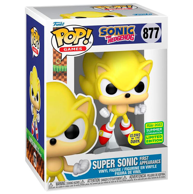 POP figure Sonic The Hedgehog Super Sonic Exclusive 1
