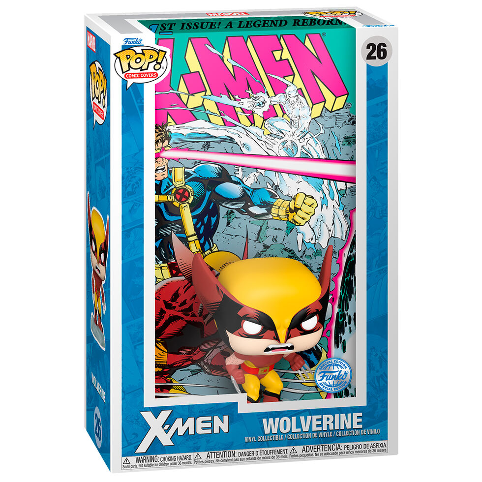 POP figure Comic Cover Marvel X-Men Wolverine Exclusive 1