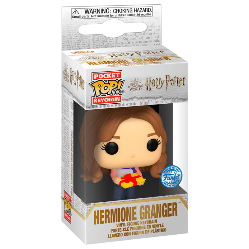 Pocket POP Keychain Harry Potter Holiday Hermione Exclusive 1