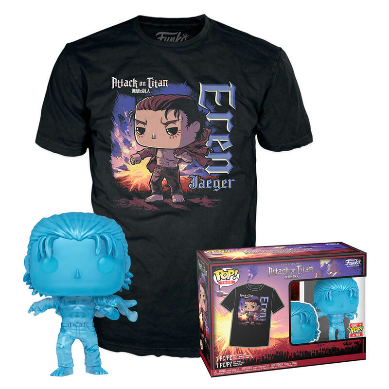 Set figure POP & Tee Attack on Titan Eren Exclusive 1
