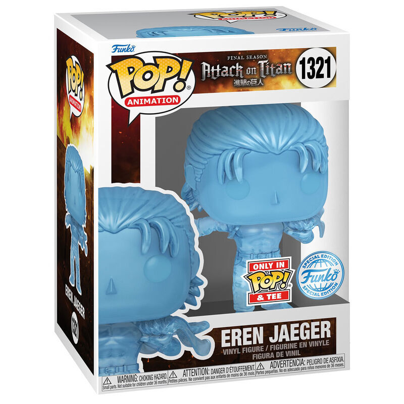 Set figure POP & Tee Attack on Titan Eren Exclusive 2