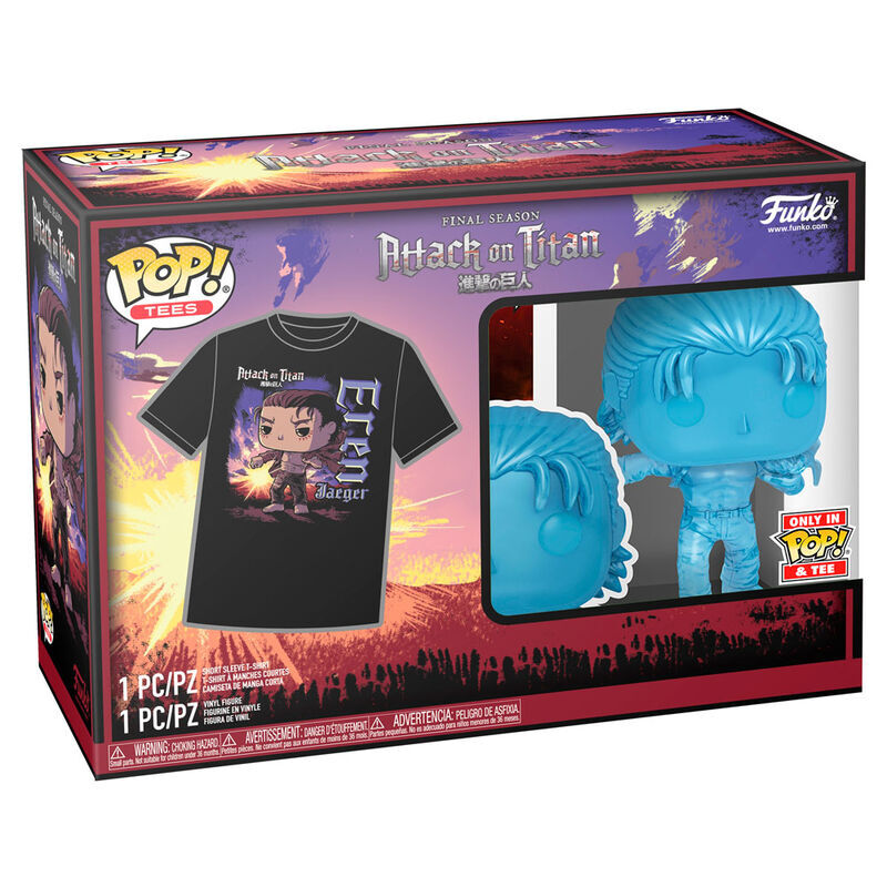 Set figure POP & Tee Attack on Titan Eren Exclusive 3