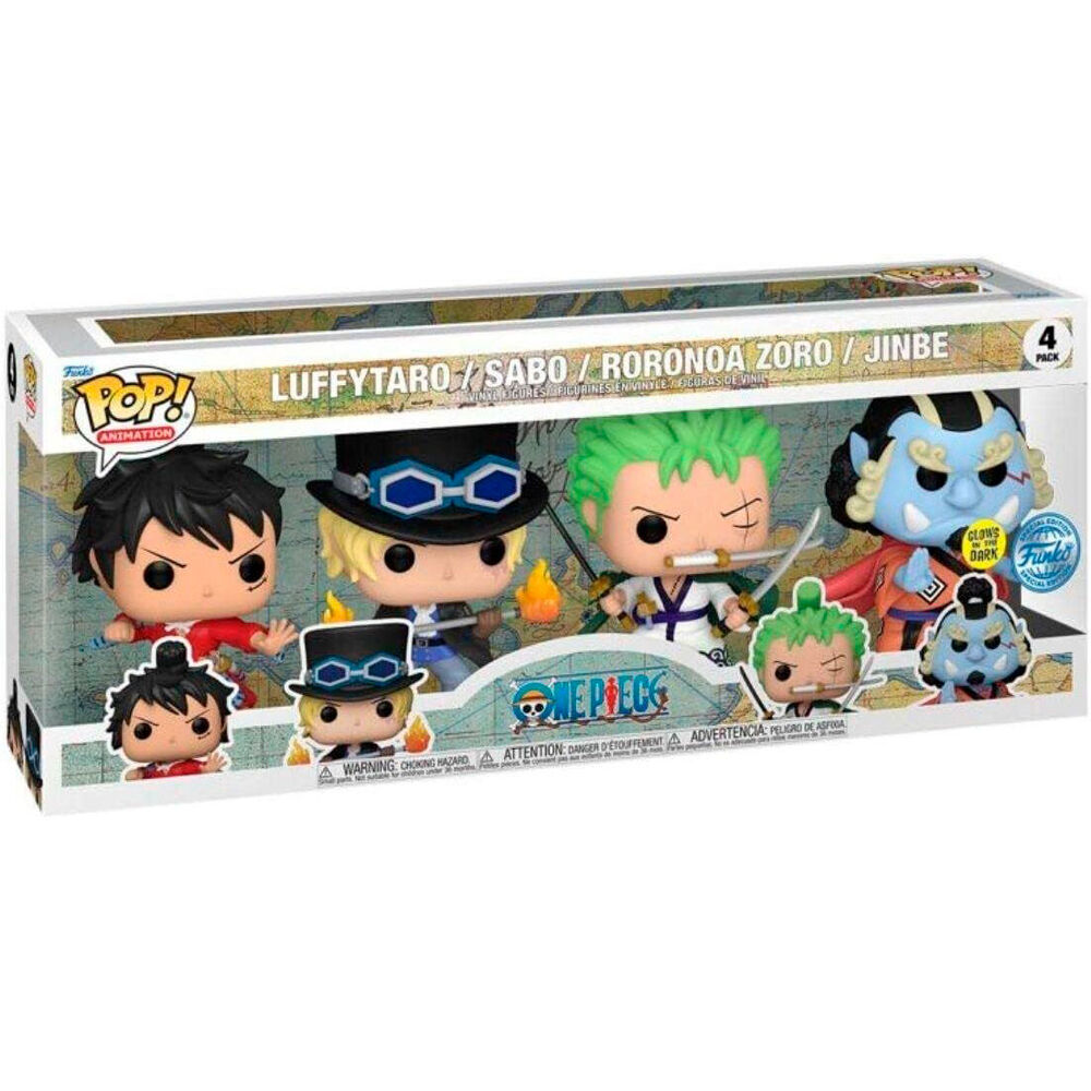 POP pack 4 figures One Piece Exclusive 2