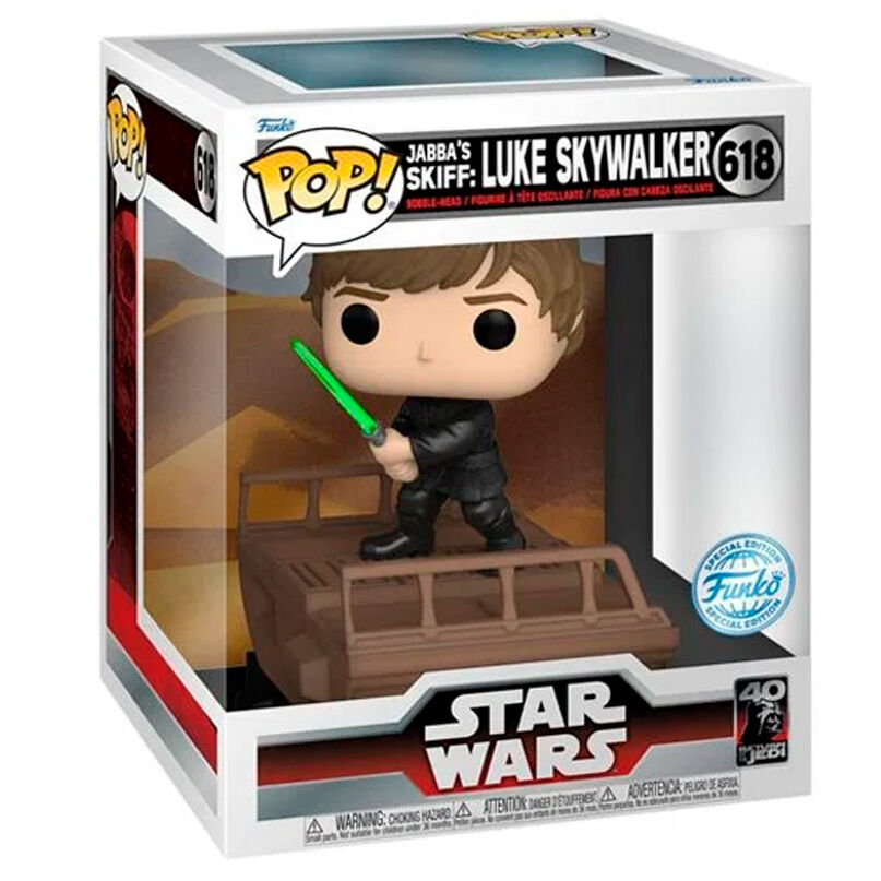 POP figure Deluxe Star Wars Luke Skywalker Exclusive 1