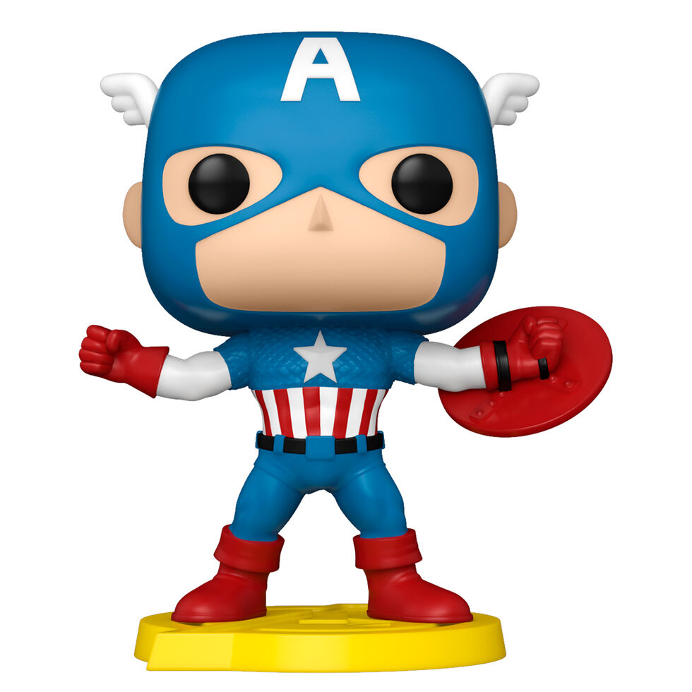 POP figure Comic Cover Marvel Avengers Captain America Exclusive 2